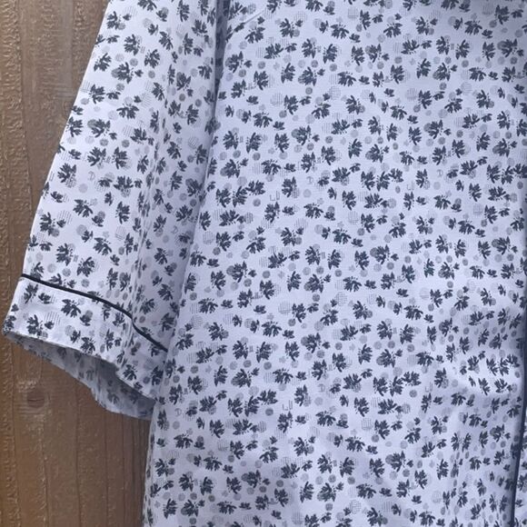 Take 50% OFF- Amedeo Men’s Short-sleeved Button Down Shirt, Size-5XL - Picture 5 of 9